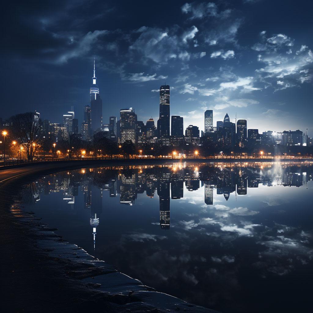 aijessy_A_panoramic_view_of_a_city_skyline_at_night_shot